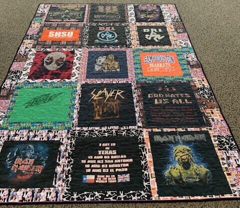 T-Shirt Quilt Complete