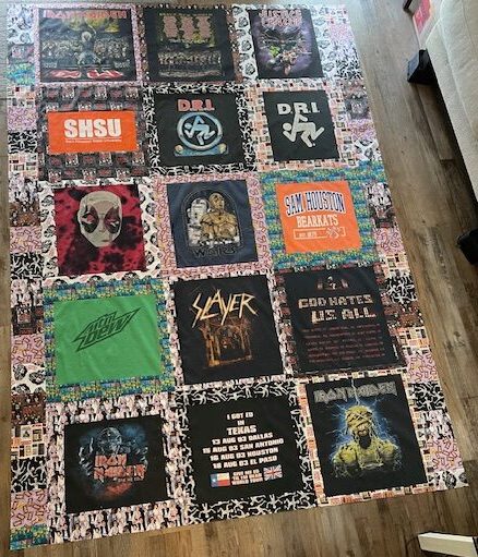 T-Shirt Quilt Top